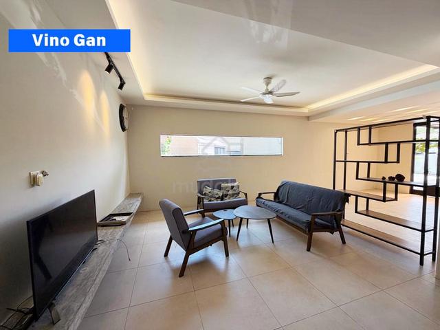 1Storey Terrace House 3750sf Furnish Reno Jelutong Corner Business Use 1