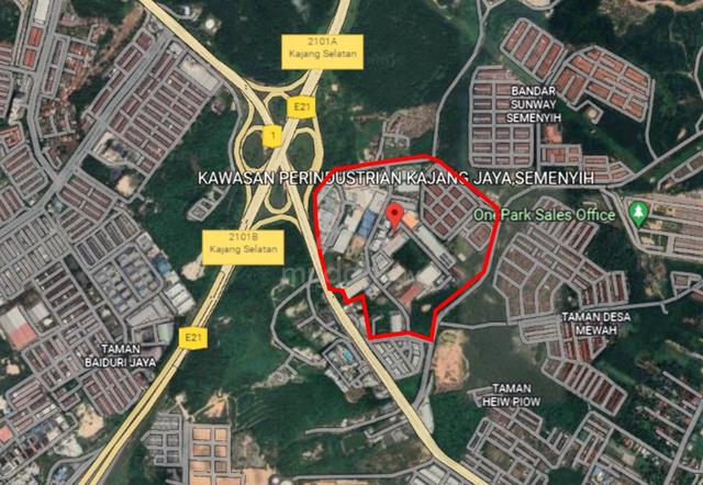 Kawasan Perindustrian Kajang Jaya-Nearby Highway, With Fencing 2
