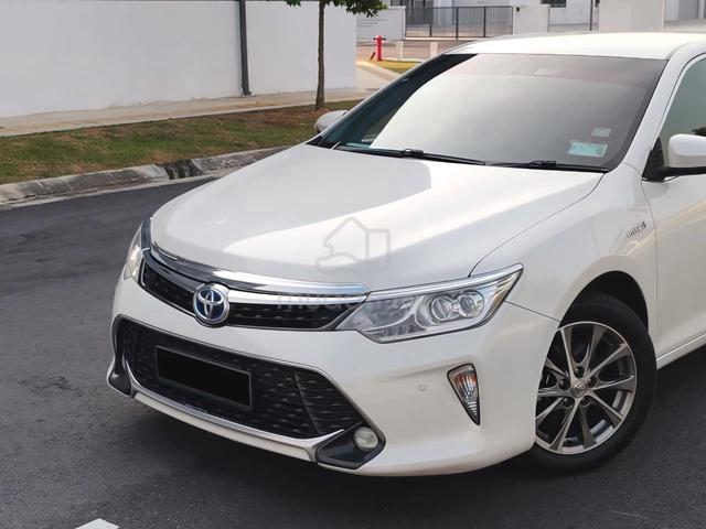 -2017 Toyota CAMRY 2.5 HYBRID LUXURY Car Full Loan - 2