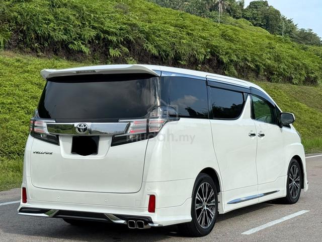 2017 Toyota VELLFIRE 2.5 ZG FULL SPEC BANK 7-YEAR - 2