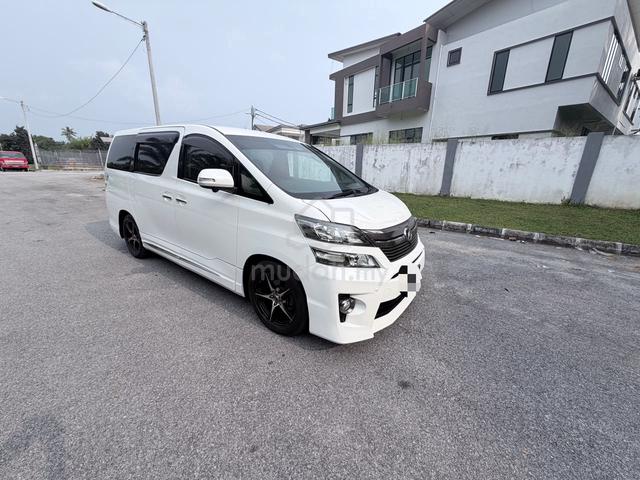 2012 Toyota Vellfire 2.4 ANH20 ZG Pilot Seat Full - 2