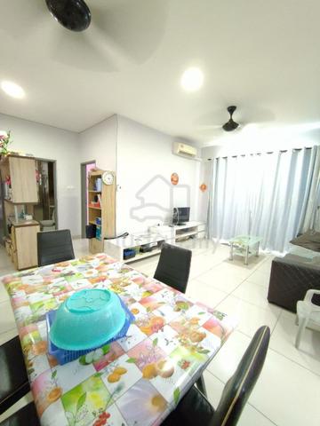 Tampoi The Aliff Residences Apartment 3 bedroom Fully Furniture