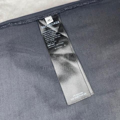 Balenciaga Graphic Print Offshore Washed Grey Tee - photo 5 of 5