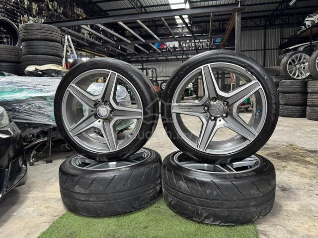 Mercedes Benz W204 C63 AMG 18" Staggered Rim - photo 5 of 6