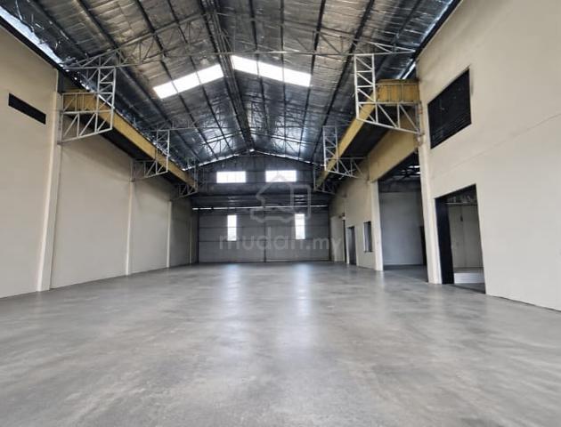 Juru IKS 2 Adjoining 1.5 Storey Semi-D Warehouse – For Sale 1