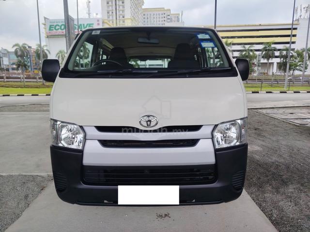2023 Toyota Hiace 2.5 (M) Window Van Low (No Seat) - 2
