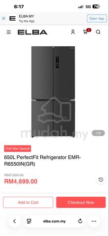ELBA 650L PerfectFit Refrigerator – NEW! 🆕 - photo 3 of 3