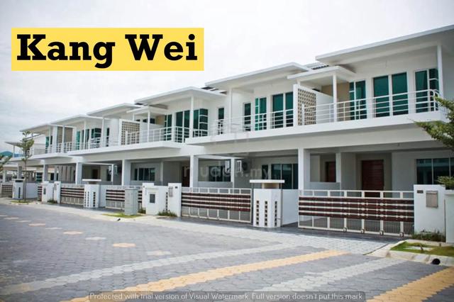 SATHU TERRACES|Double Storey Terrace|Land Area 1760sf|Rajawali B.Lepas 1