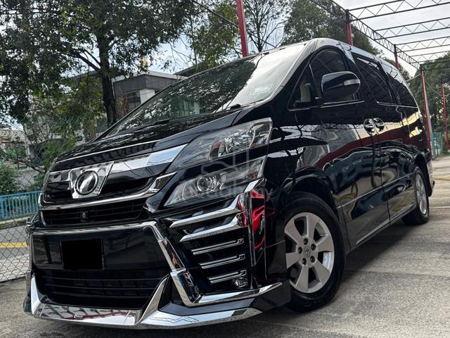 Toyota VELLFIRE 3.5 VL EDITION PILOT SEAT FACELIFT - 1