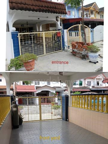 Ground floor Town House Taman Kota Laksamana Town Area Melaka For Sale 1