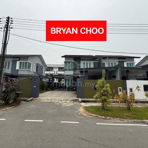 DOUBLE STOREY SEMI D HOUSE FOR SALE At MUARA TABUAN KUCHING SARAWAK 1