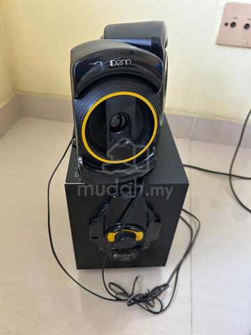 Denn Speaker System USB FM Radio Subwoofer - photo 4 of 5