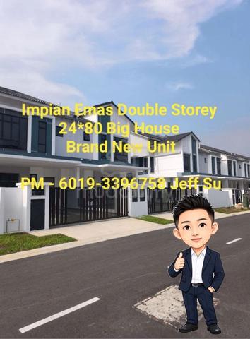 For Sales Impian Emas 24x80 BrandNewUnit Nr Skudai Kempas Setia Tropik 1