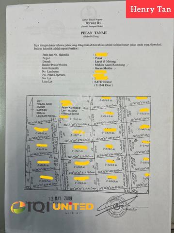 For Sale Perak Larut & Matang Taiping Kamunting Raya Industrial Area 5