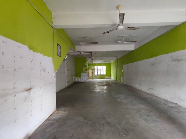 Town Area Ujong Pasir Pertam Jaya Face Main Road 2-Storey Shop Lot 1