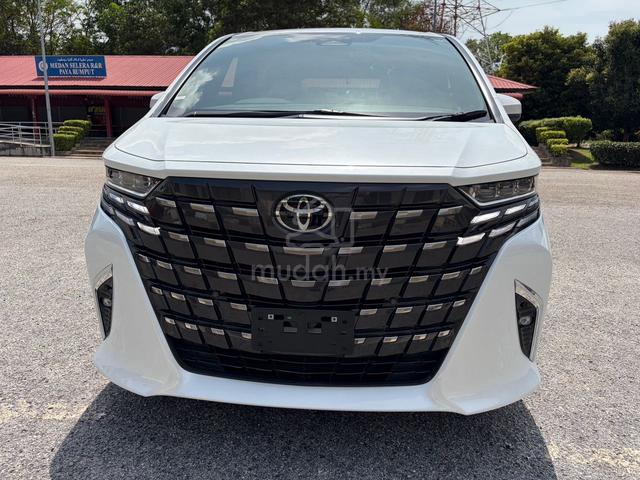 2024 Toyota ALPHARD 2.5 Z (A) 5A 3K KM Unreg - 2