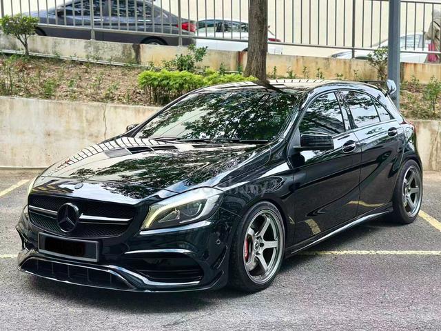 Mercedes A250 2.0 AMG Facelft exhaust MST Bilstein - 1
