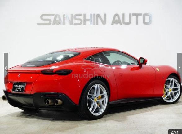 2022 Ferrari ROMA 3.9 Turbo 2023 Red Colour 615Hp - 2