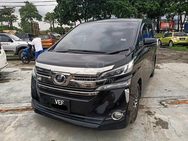 2017 Toyota VELLFIRE 2.5 ZG (A) 7 SEATER 2 P/DOOR - 1