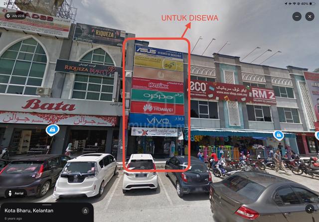 Untuk Disewa / For Rent Shoplot Bandar Satelit Islam Pasir Tumboh 1