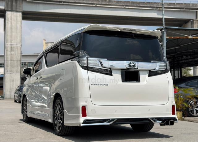 2017 Toyota Vellfire 2.5 ZG REG-2020 360CAM SUNROO - 2
