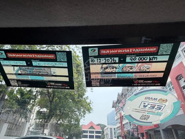 2022 Perodua BEZZA 1.3 AV (A) Full Service Record - 2