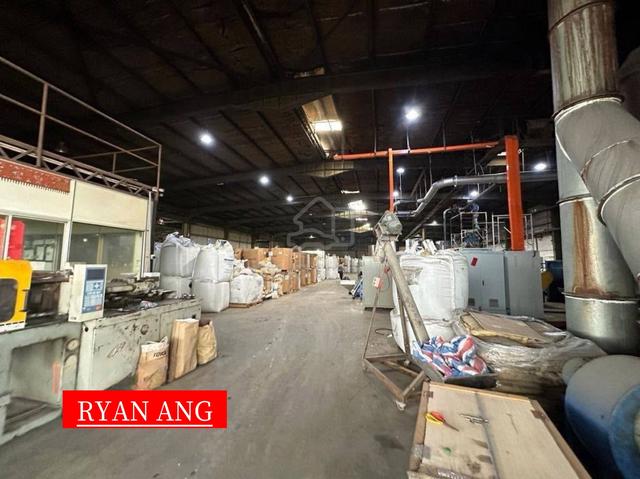 1.5 Storey Detached Factory For Sale At Bukit Minyak Area Rare Unit 1
