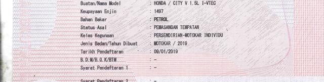 Honda CITY 1.5 V I-VTEC (A)1THN WARANTY LOAN KEDAI - 2