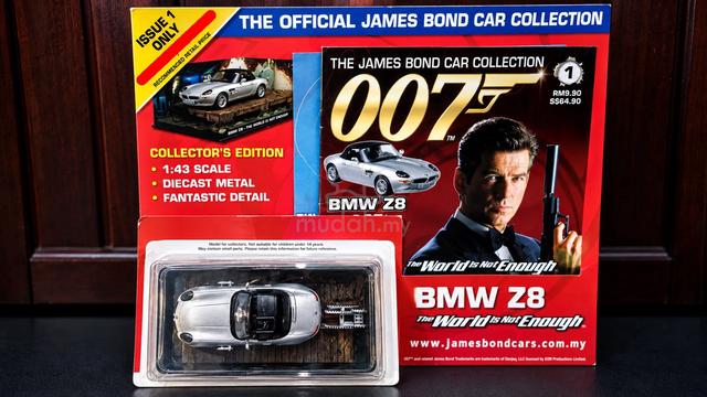 James Bond BMW Z8 1:43 Issue 1 Original Package - photo 2 of 6