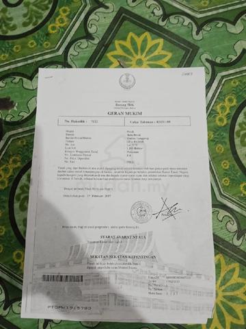 Tanah Dusun / Kebun Getah untuk dijual β LENGGONG, PERAK
1