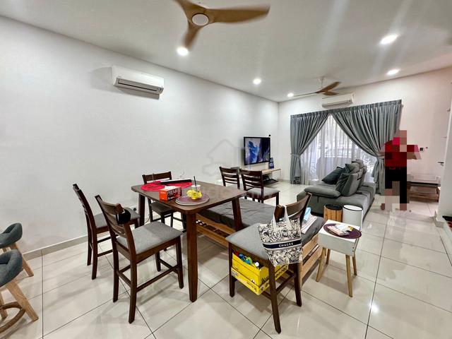 [Kitchen Extended] Double Storey Terrace, Agalia, Danua Ceria, Gamuda 3
