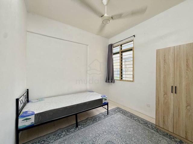 Bilik Sewa Fully Furnished Pangsapuri Permai Puteri Ampang 1