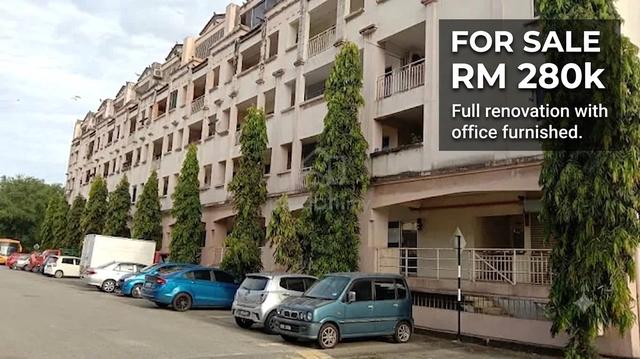 Ground Floor Fully Furnished Shop Office Prima Prai Apartment 1