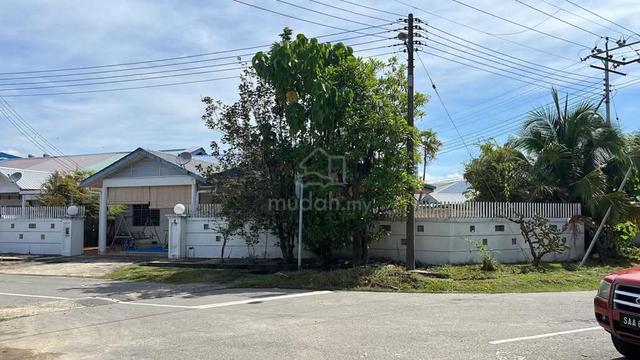 5,000 sqft Single Storey Corner Terrace House in Tmn Sri Kepayan 1