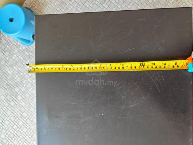 Metal Study Desk with Shelves and Wheels Can Expan - photo 5 of 6