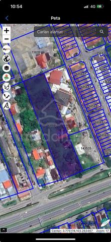TANAH PERTANIAN 1.85 EKAR PERMATANG BADAK DEPAN JALAN UTAMA Batu 5 1