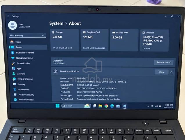 Lenovo Thinkpad X1 Carbon  - photo 4 of 5