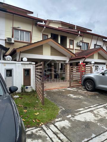 [22x80] Facing Green 2 storey house Denai Alam 1