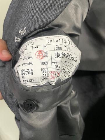 Courrèges Homme 90s Grey Wool Blend Blazer - photo 6 of 6