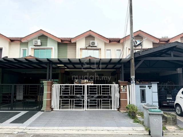 Taman Scientex, Pasir Gudang 🔥 Freehold Bumi Lot ✅ Fully Renovated ✅ 1