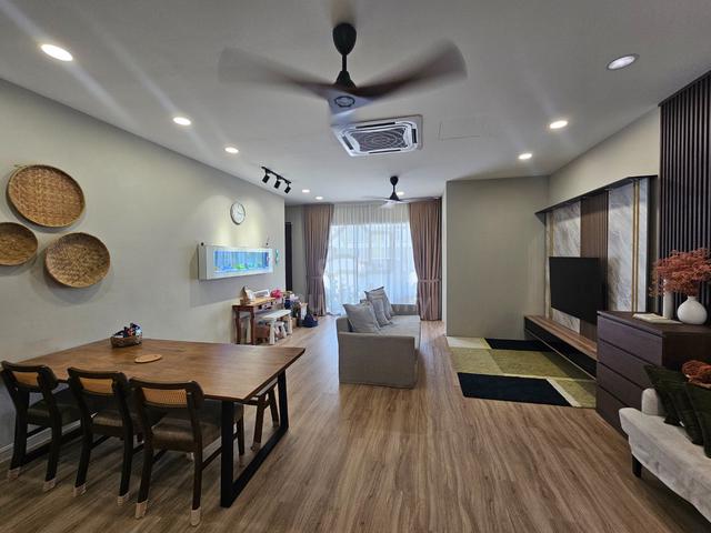 Fully furnished, kemasukan Oktober, teres 2 tingkat Lambaian 2 Bangi 1