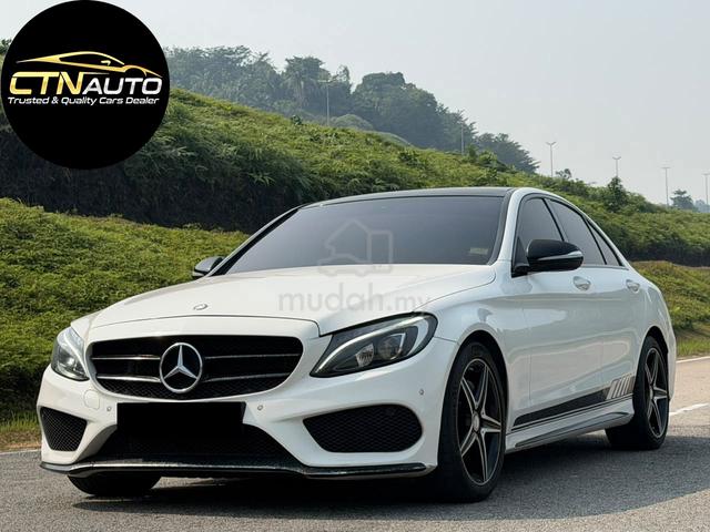 MERCEDES BENZ C200 2.0 AMG (a) WARRANTY/POWER BOOT - 1