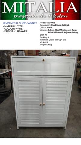 Quality Metal Shoe Cabinet | Kabinet Kasut Besi  - photo 2 of 5