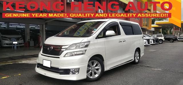 2013 Toyota VELLFIRE 3.5 VL MODEL (A) 90K KM 1Y-WR - 1