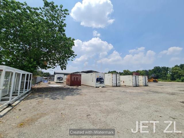 Converted 1 Acre Industry Land‼️North Port Klang,Fencing Electric Rent 1
