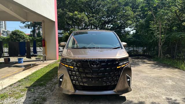 Gold 2025 Toyota ALPHARD 2.5 Z Side Step Grd 4.5A - 3