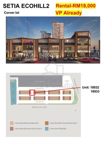Corner Lot @ Setia Ecohill 2 For Rent 1