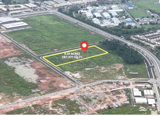 Bertam Industrial Land (FREEHOLD) with road access ready and converted 1
