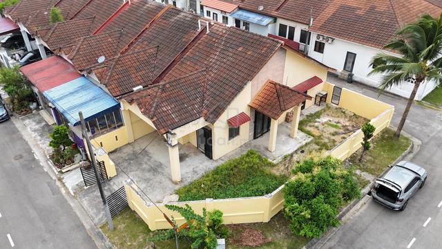 Single Storey Terrace House Corner For Sale Jalan Mersawa Megah Ria 1