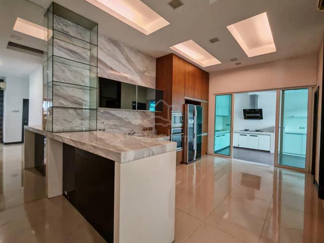 Reno Furnish Eco Park Setia Alam Double Storey Semi D House 3200sf 1